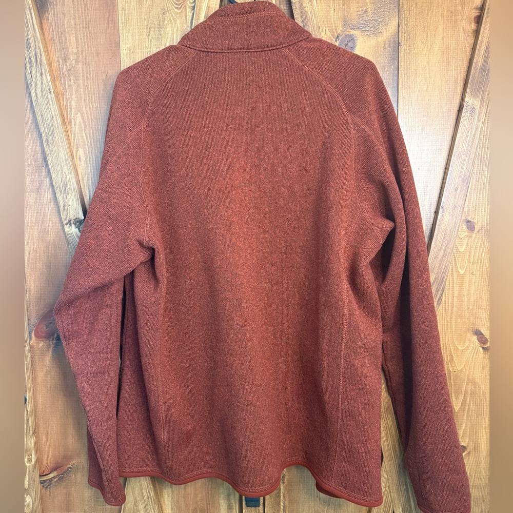 Patagonia Better Sweater Full Zip Barn Red Men’s L - Picture 5 of 8